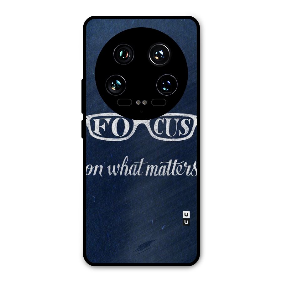 Focus Matters Metal Back Case for Xiaomi 14 Ultra