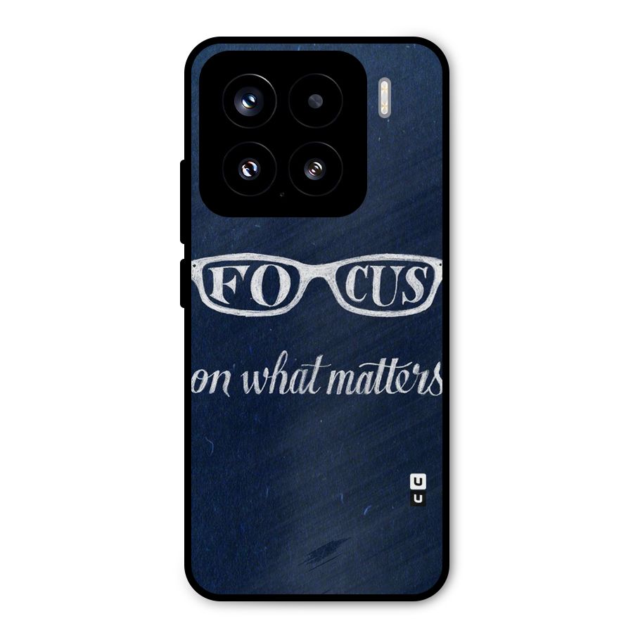 Focus Matters Metal Back Case for Xiaomi 15