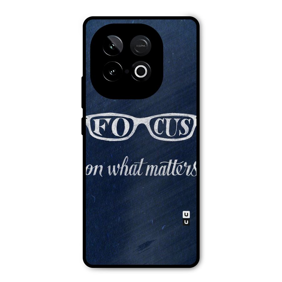 Focus Matters Metal Back Case for iQOO Neo 10
