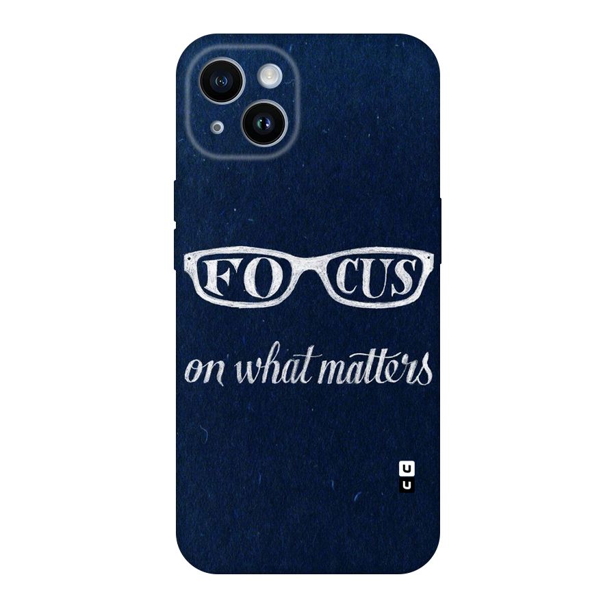Focus Matters Original Polycarbonate Back Case for iPhone 14