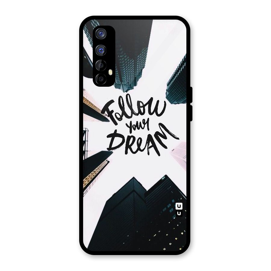 Follow Dream Glass Back Case for Realme Narzo 20 Pro