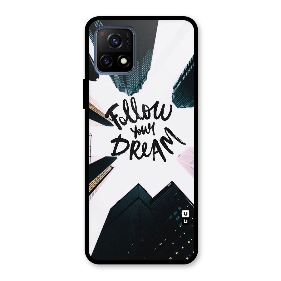 Follow Dream Glass Back Case for Vivo Y72 5G