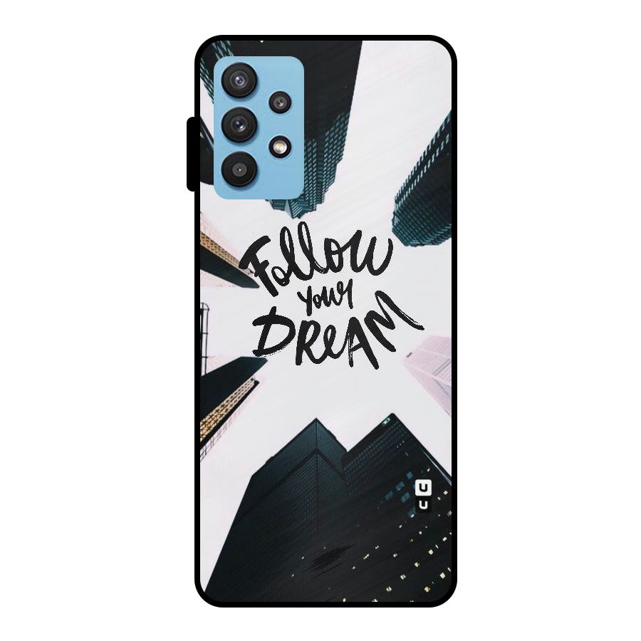 Follow Dream Metal Back Case for Galaxy M32 5G