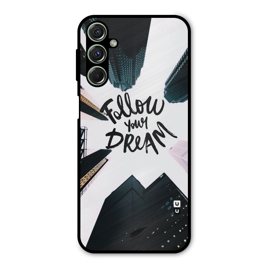 Follow Dream Metal Back Case for Galaxy M34