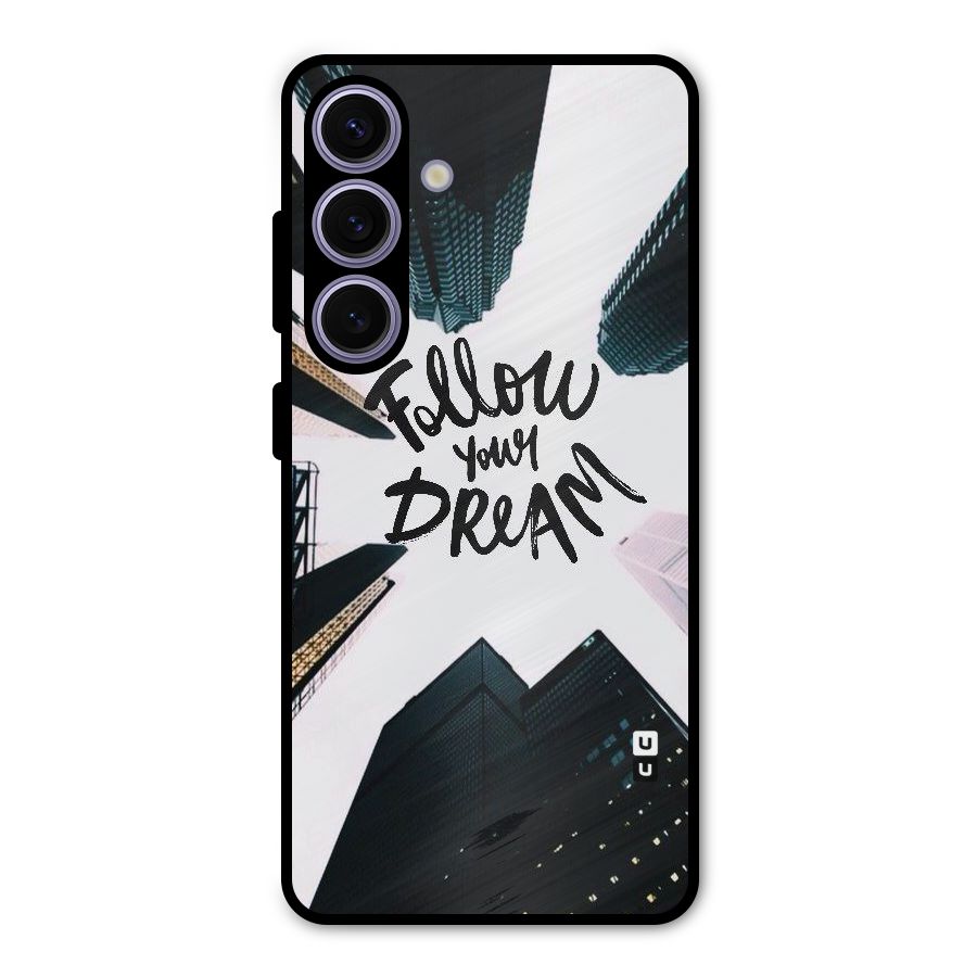 Follow Dream Metal Back Case for Galaxy S24