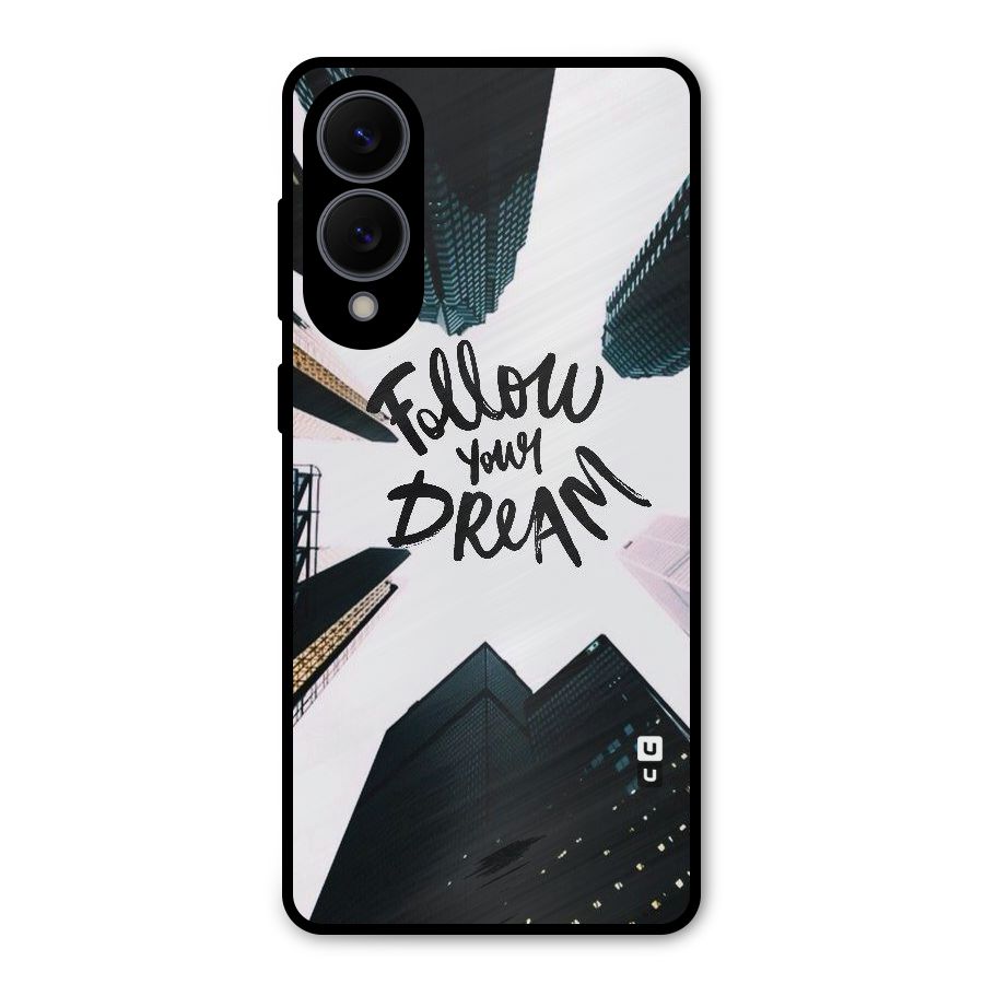 Follow Dream Metal Back Case for Galaxy S25 Edge