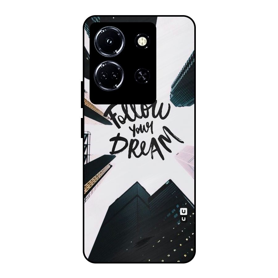 Follow Dream Metal Back Case for Infinix Note 30 5G