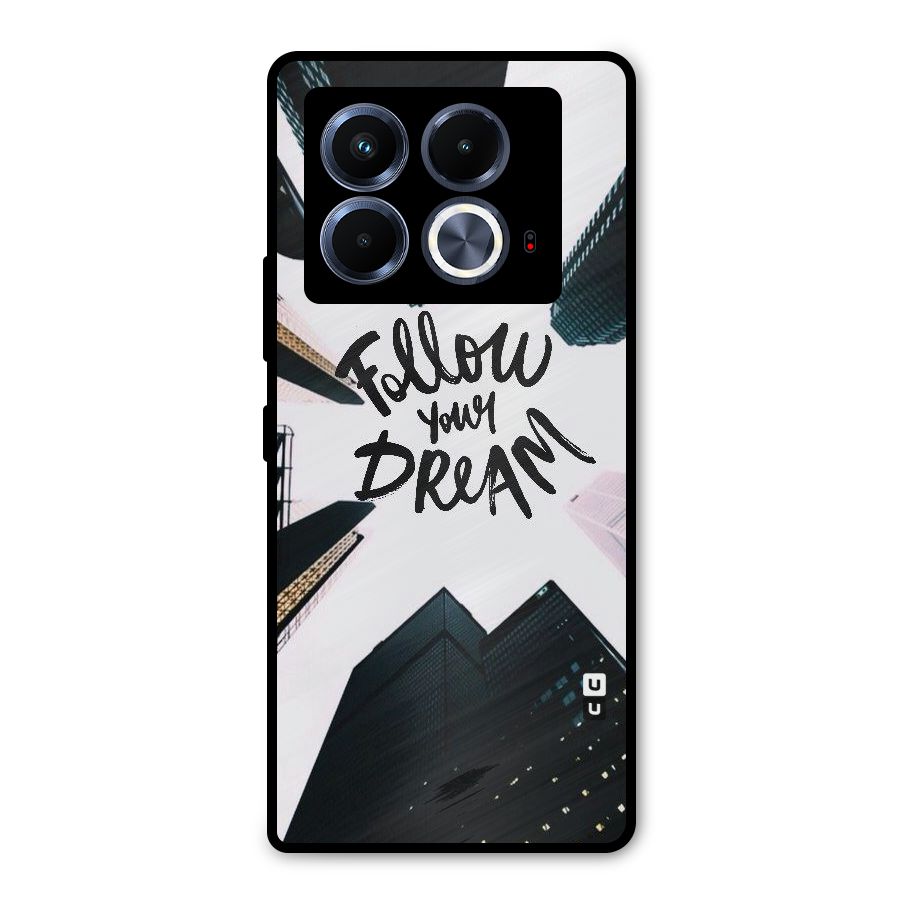 Follow Dream Metal Back Case for Infinix Note 40 5G