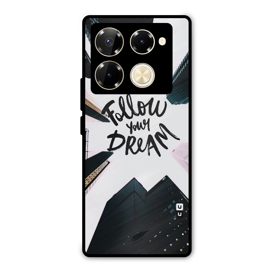 Follow Dream Metal Back Case for Infinix Note 40 Pro Plus