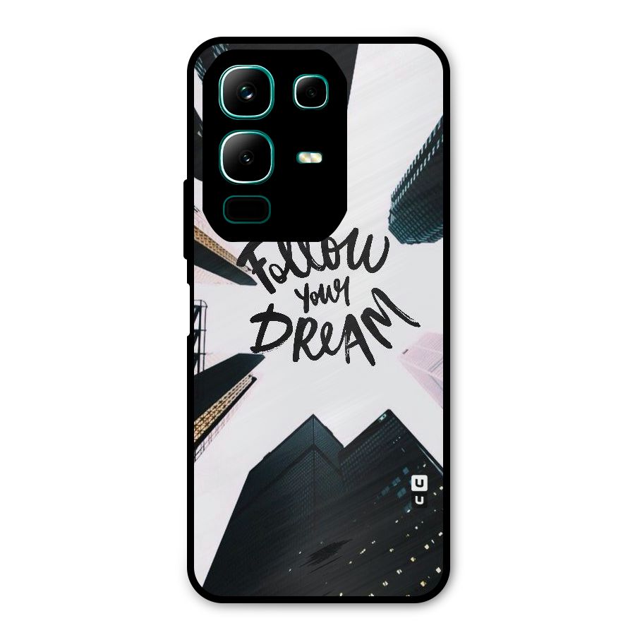 Follow Dream Metal Back Case for Infinix Note 50x