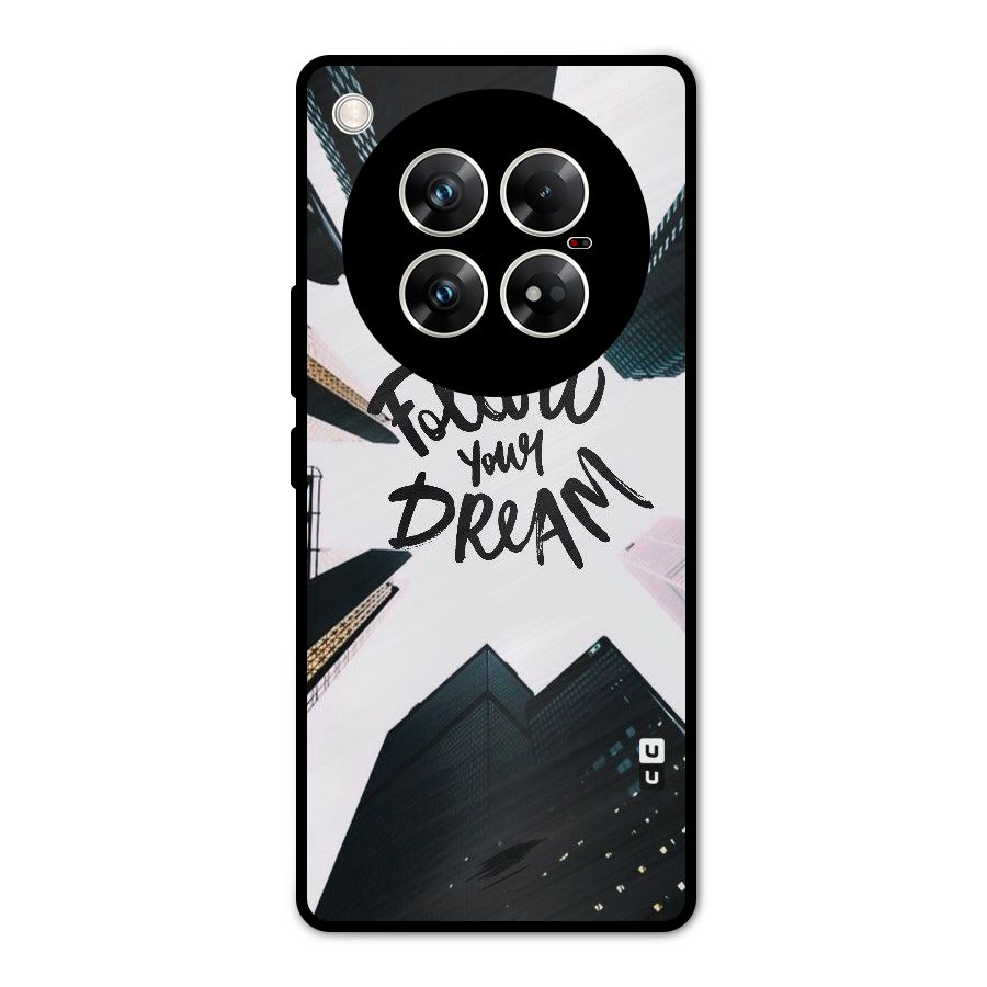 Follow Dream Metal Back Case for Infinix Zero 40 5G