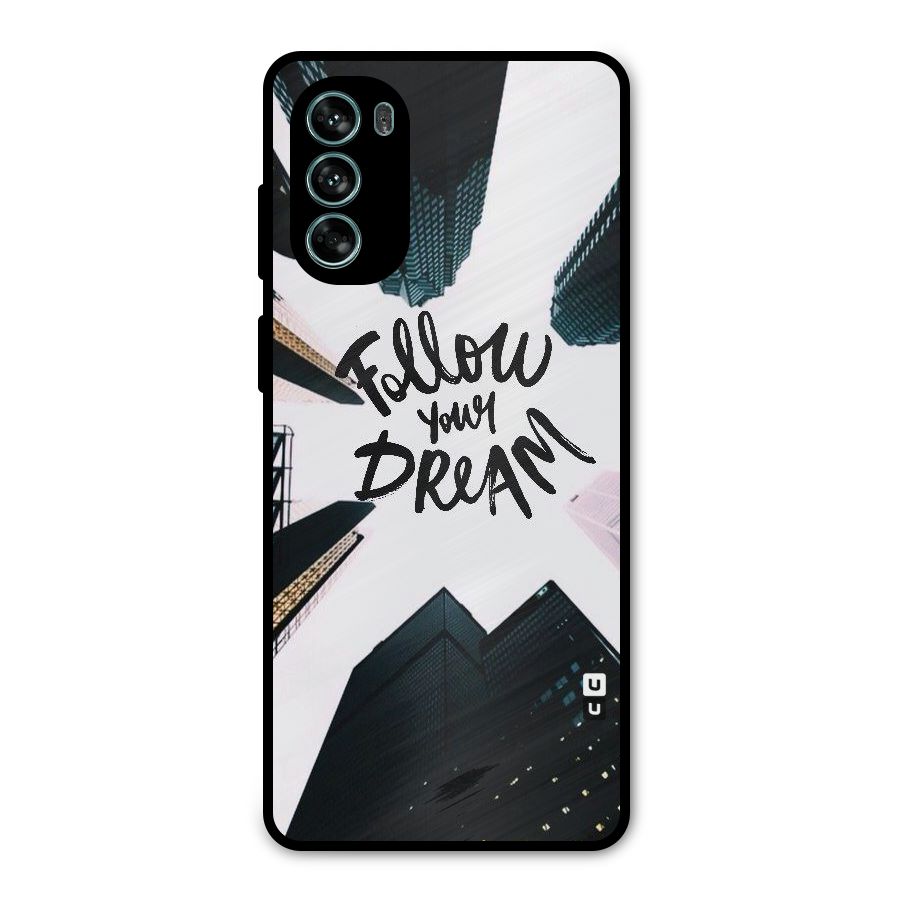 Follow Dream Metal Back Case for Moto G62