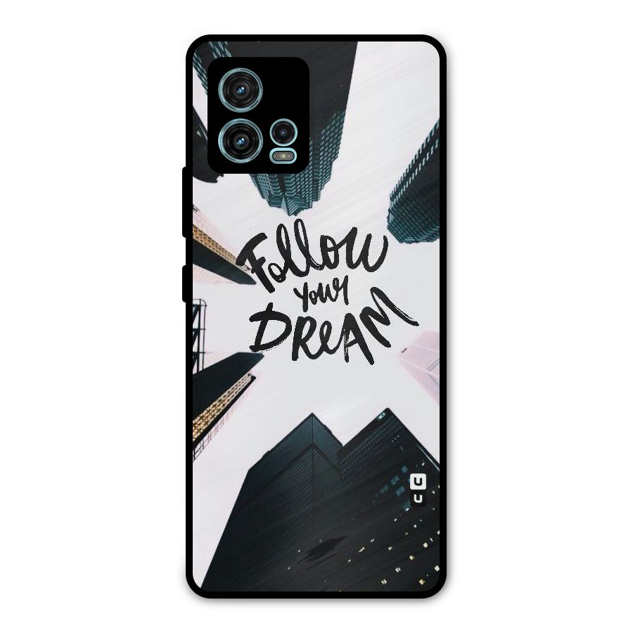 Follow Dream Metal Back Case for Moto G72