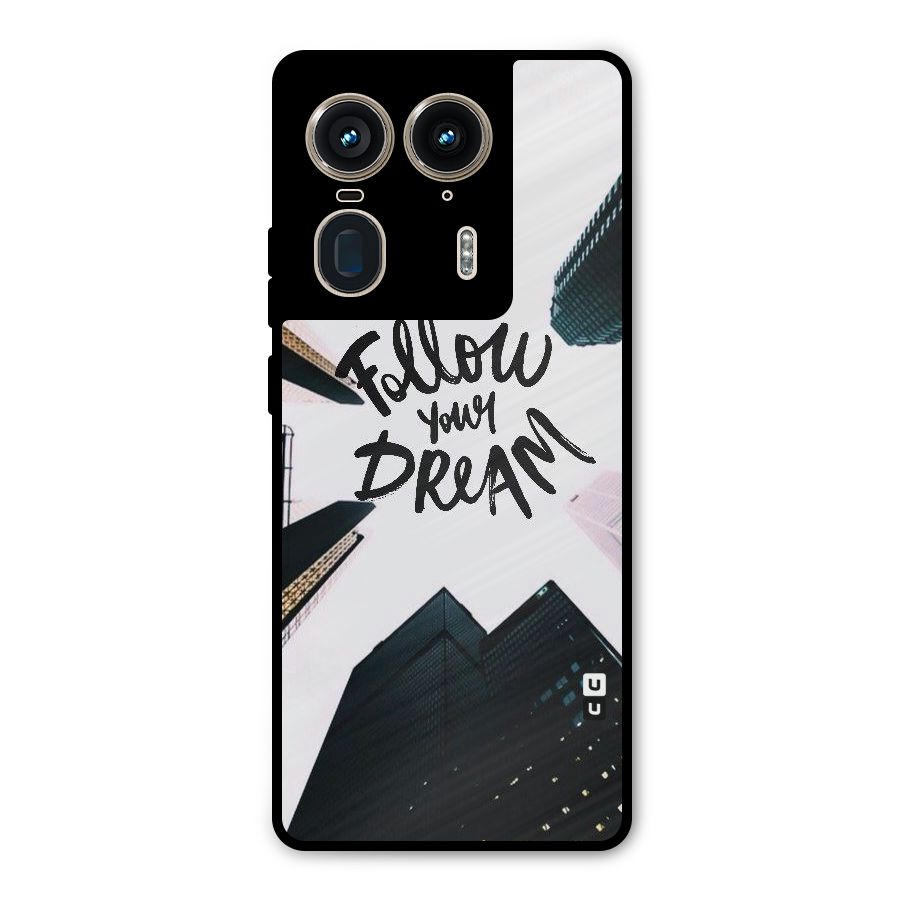 Follow Dream Metal Back Case for Motorola Edge 50 Ultra