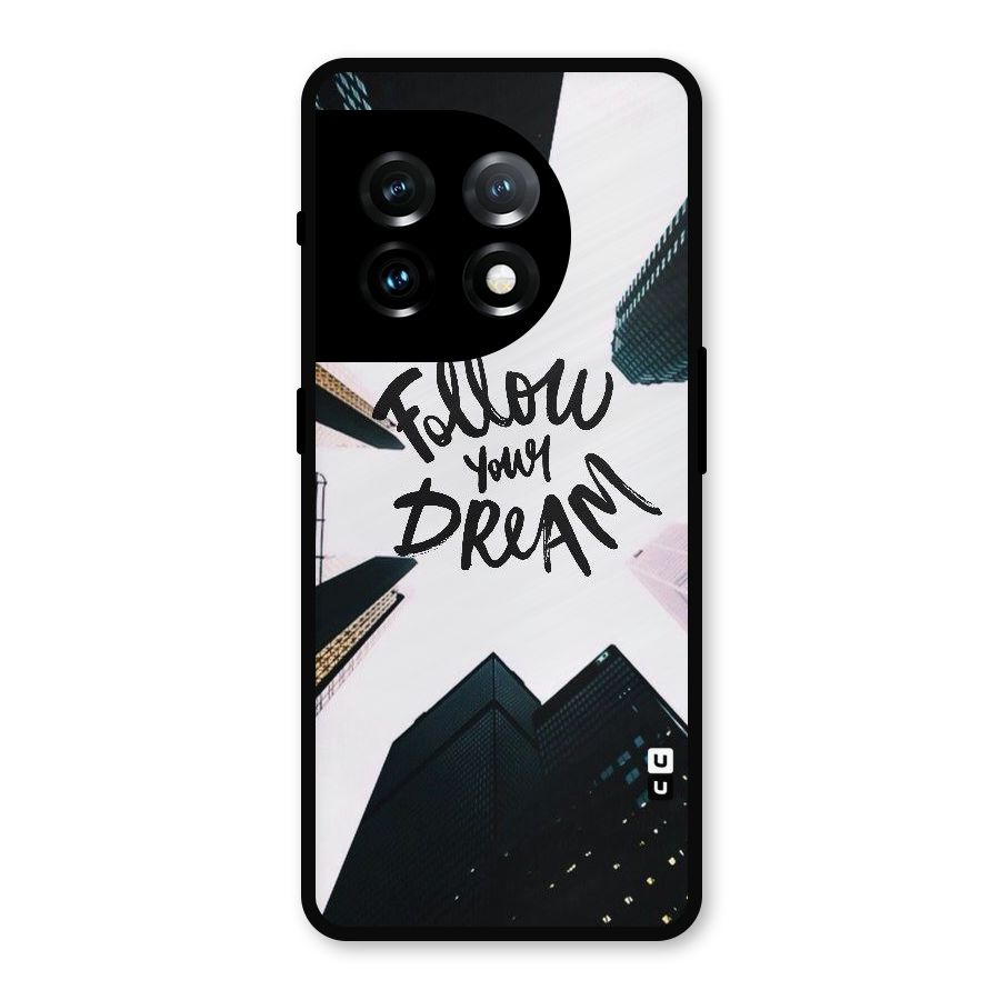 Follow Dream Metal Back Case for OnePlus 11