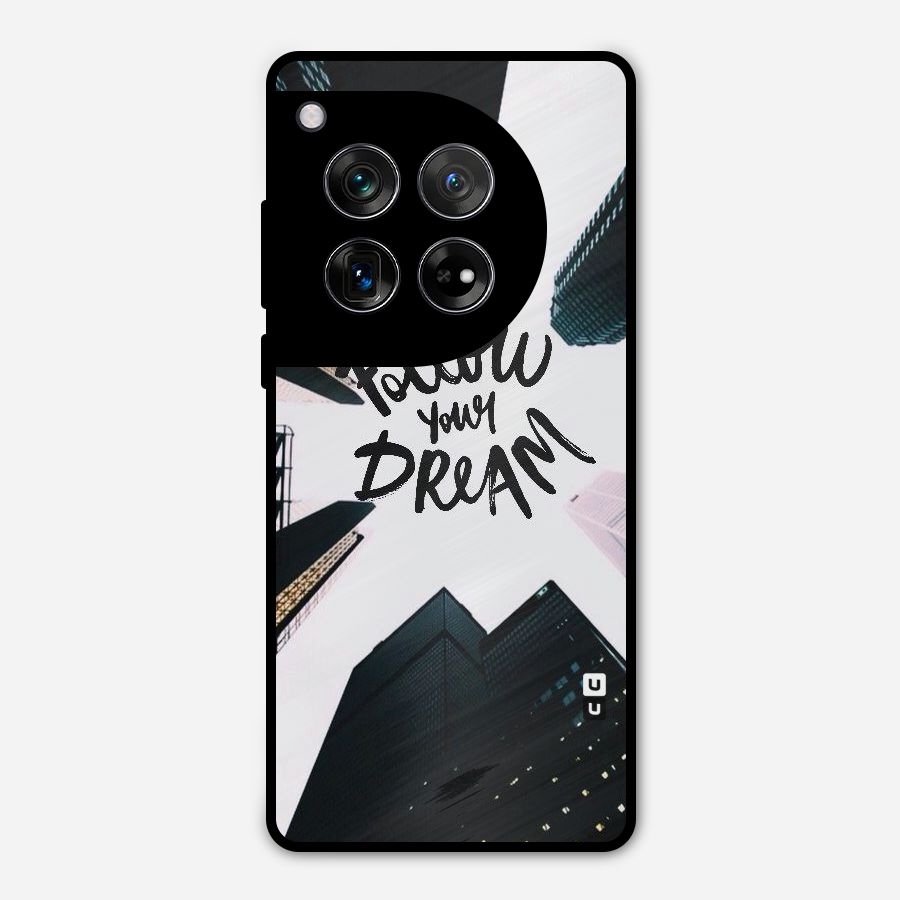 Follow Dream Metal Back Case for OnePlus 12