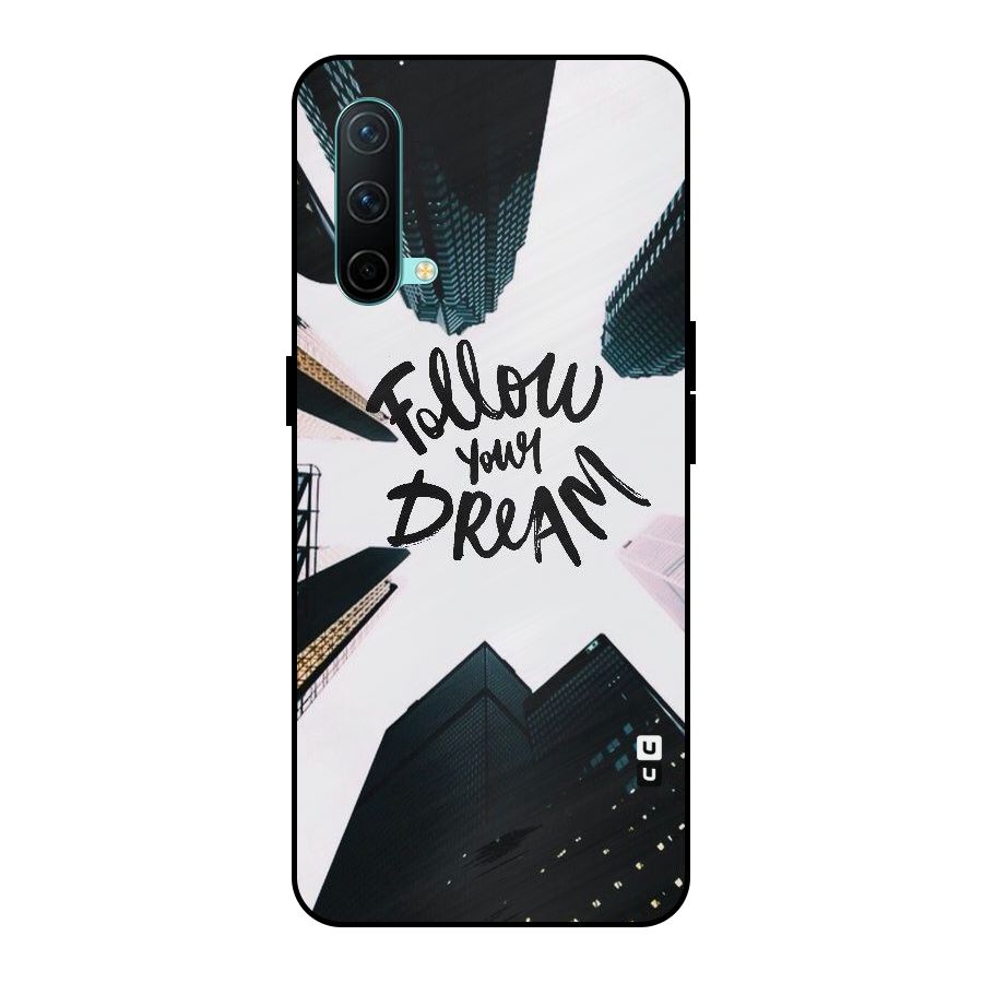 Follow Dream Metal Back Case for OnePlus Nord CE 5G
