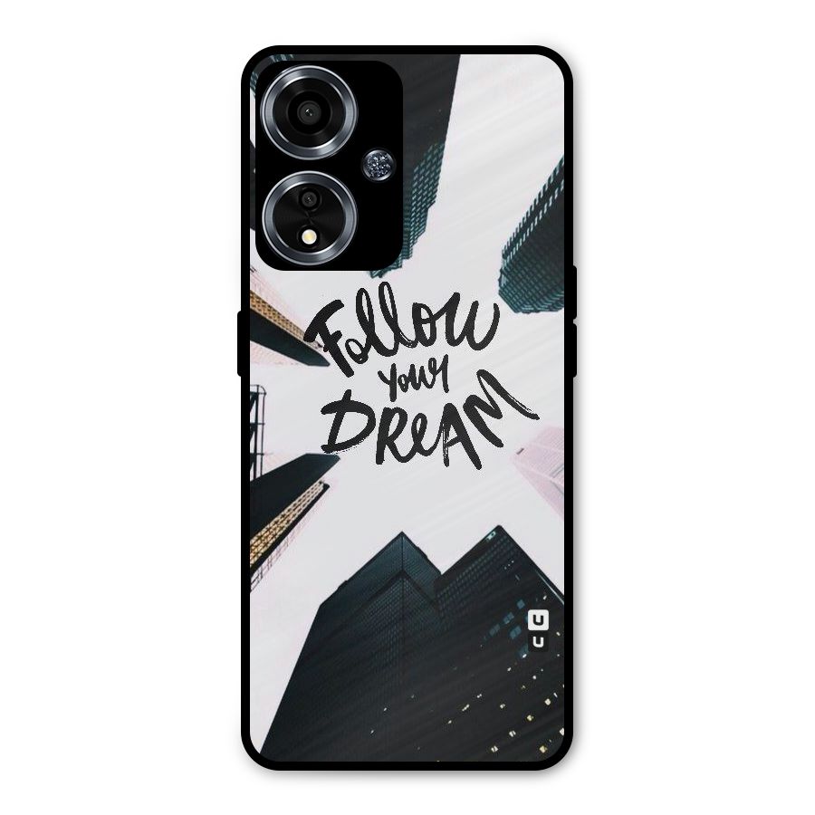 Follow Dream Metal Back Case for Oppo A59