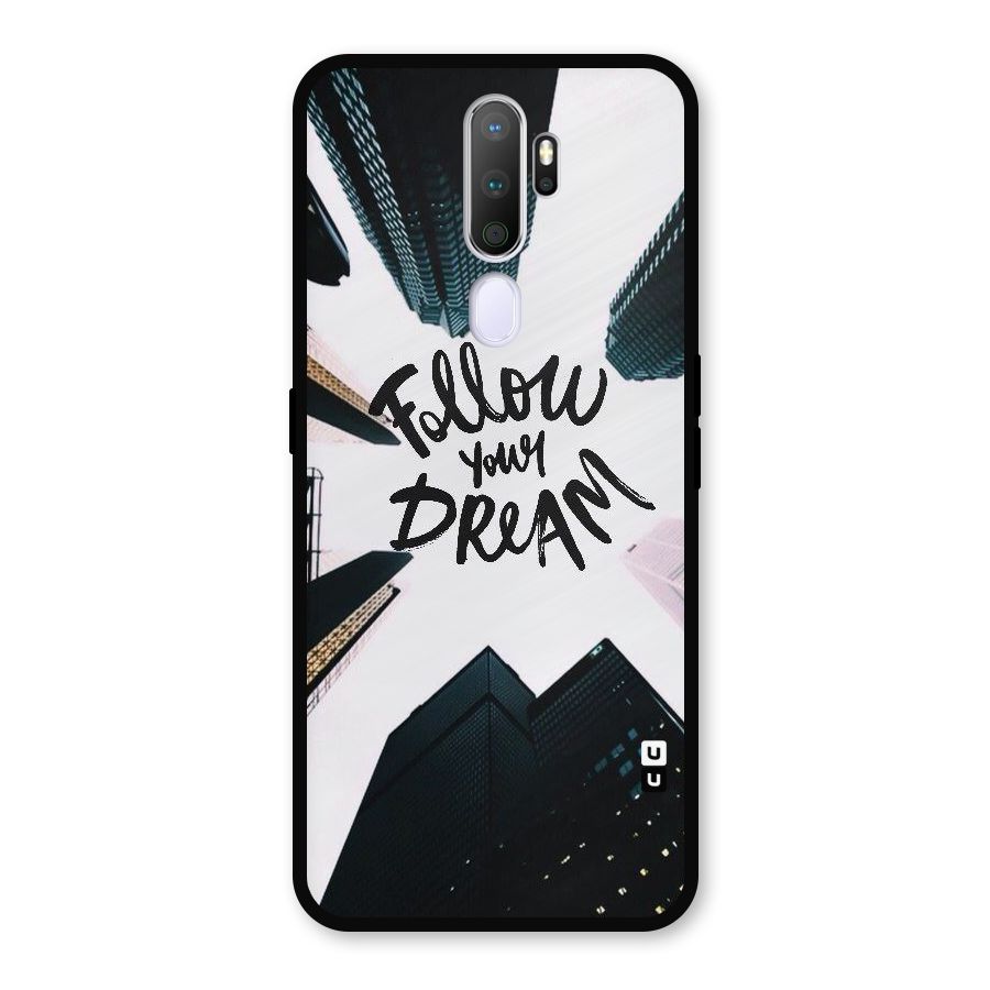 Follow Dream Metal Back Case for Oppo A9 (2020)