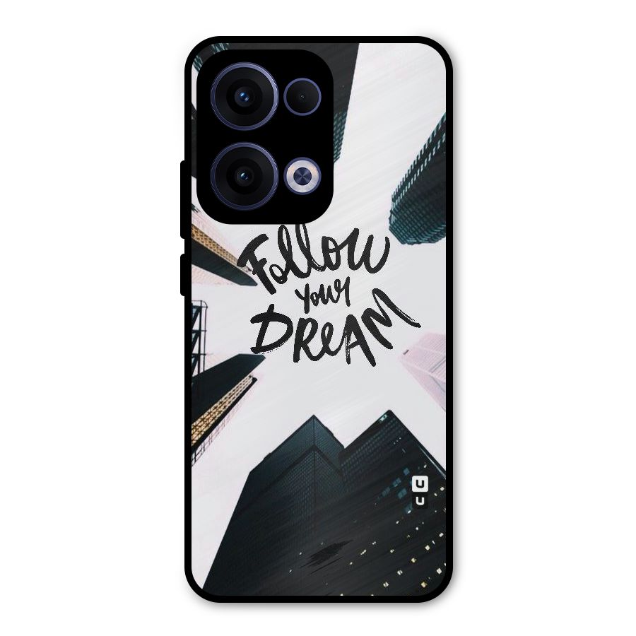 Follow Dream Metal Back Case for Oppo Reno13