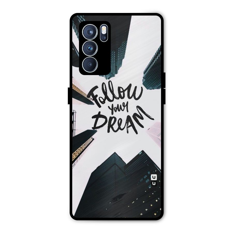Follow Dream Metal Back Case for Oppo Reno6 Pro 5G