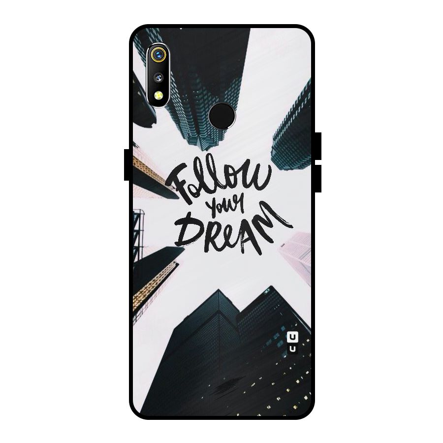 Follow Dream Metal Back Case for Realme 3i