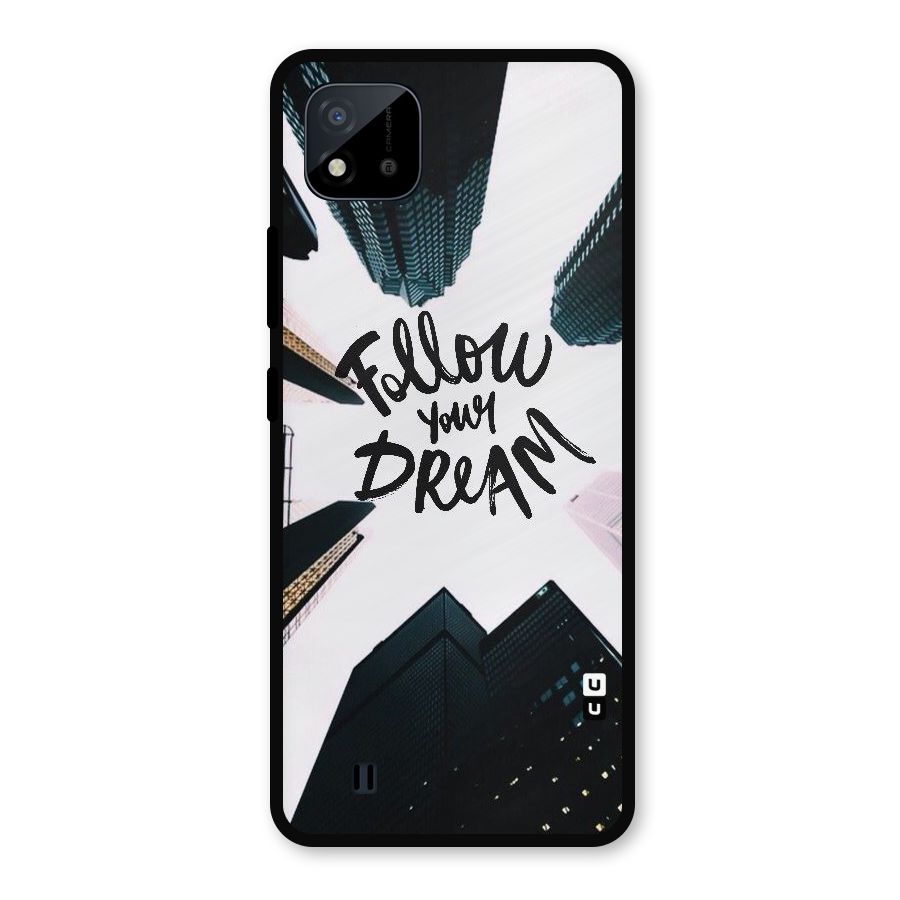 Follow Dream Metal Back Case for Realme C11 2021
