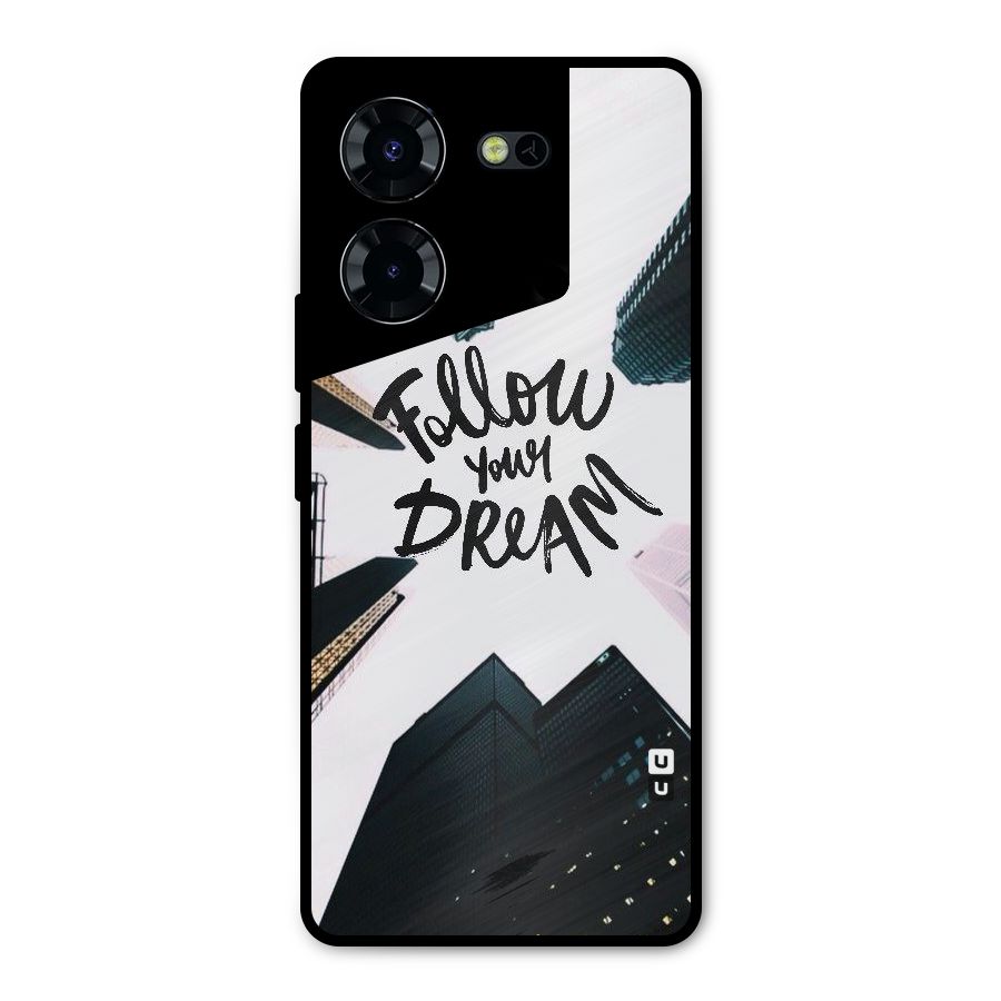 Follow Dream Metal Back Case for Tecno Pova 5 Pro 5G