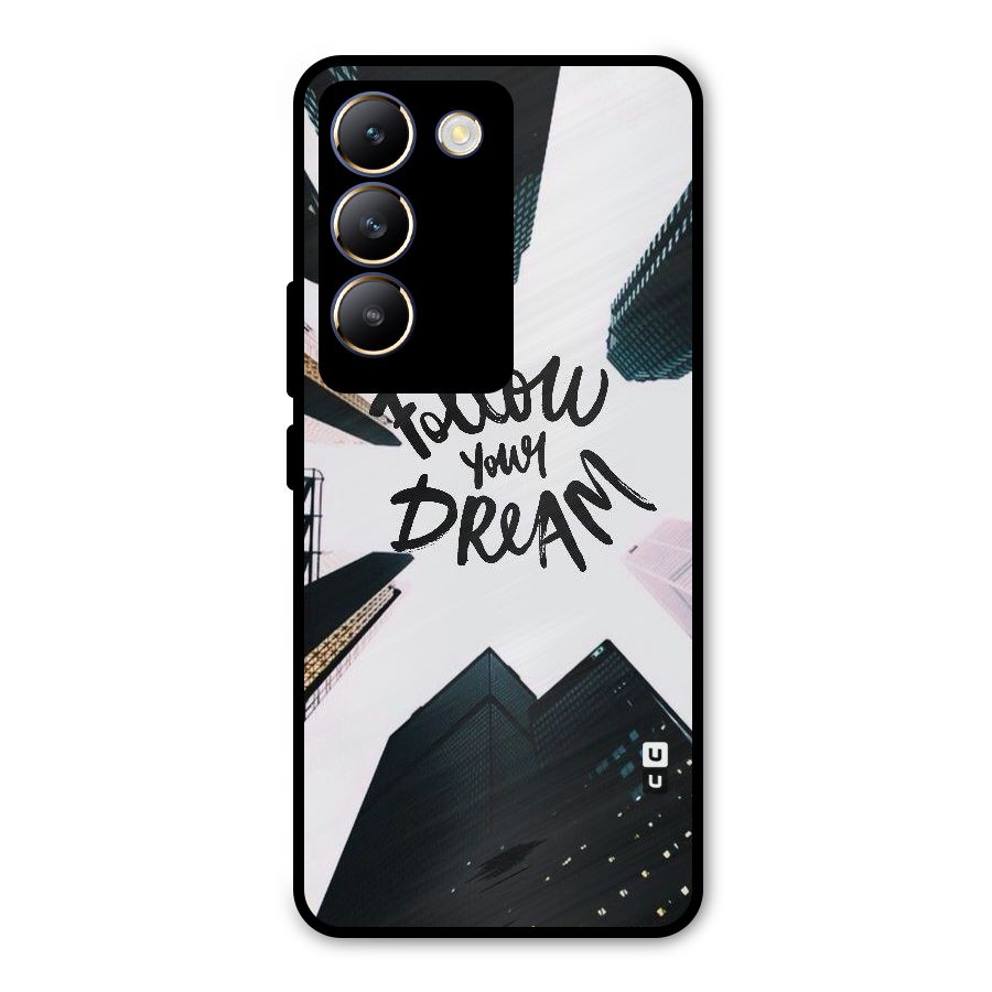 Follow Dream Metal Back Case for Vivo T3 5G