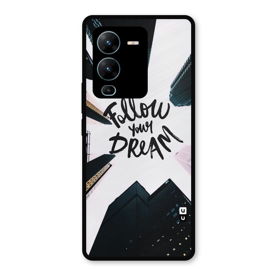 Follow Dream Metal Back Case for Vivo V25 Pro