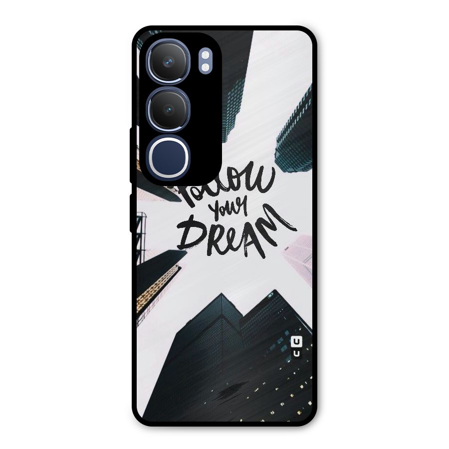 Follow Dream Metal Back Case for Vivo Y29