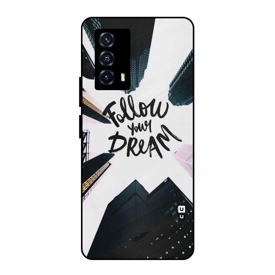 Follow Dream Metal Back Case for iQOO Z5