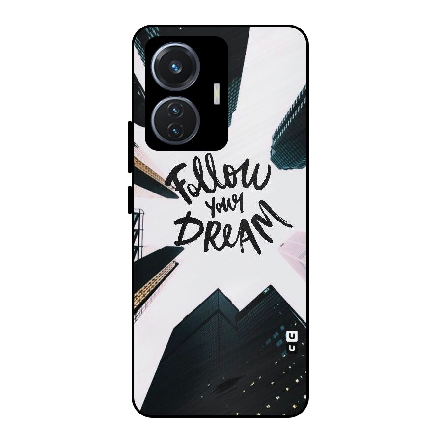 Follow Dream Metal Back Case for iQOO Z6 44W