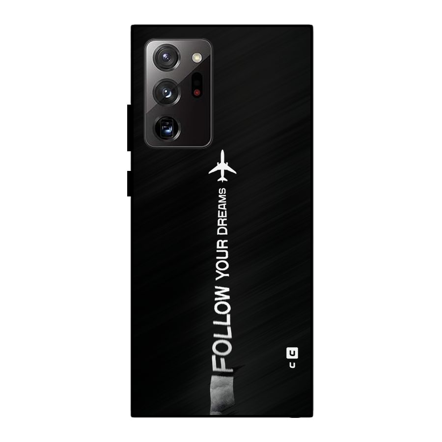 Follow Your Dream Metal Back Case for Galaxy Note 20 Ultra