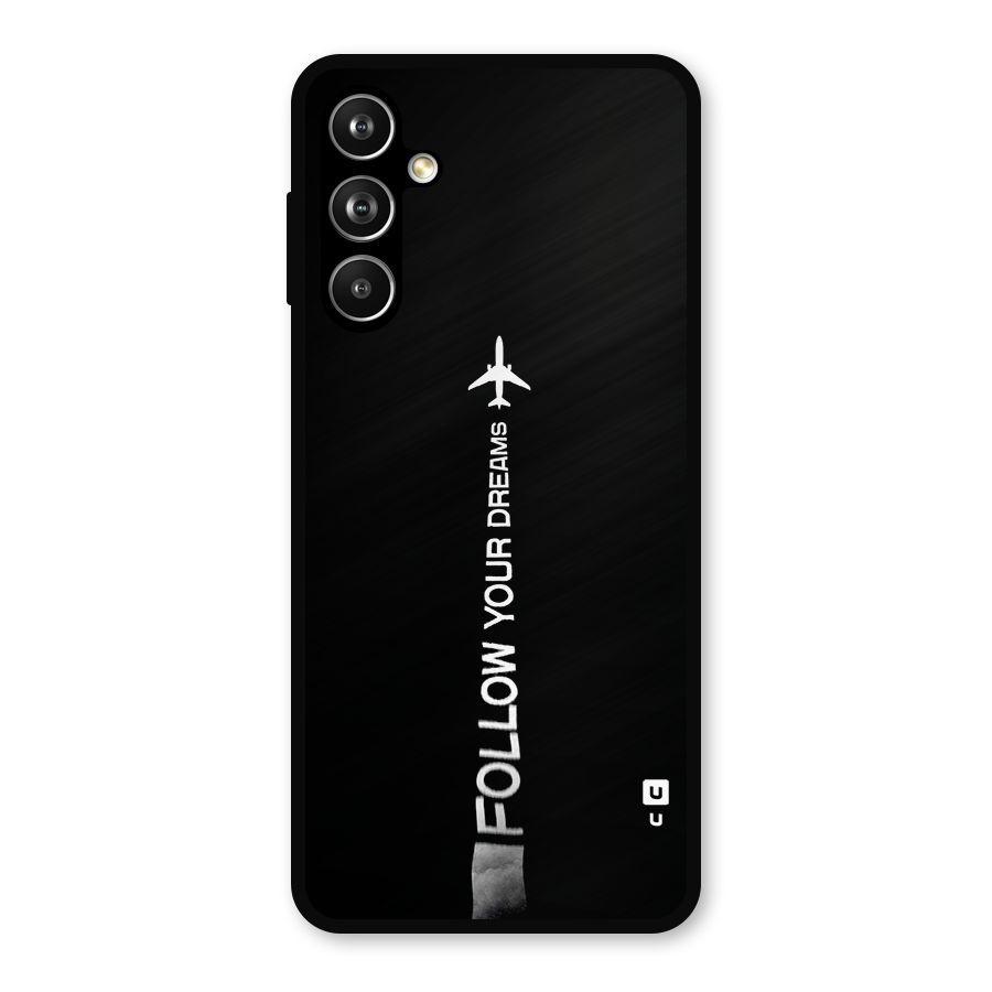 Follow Your Dream Metal Back Case for Samsung Galaxy M54