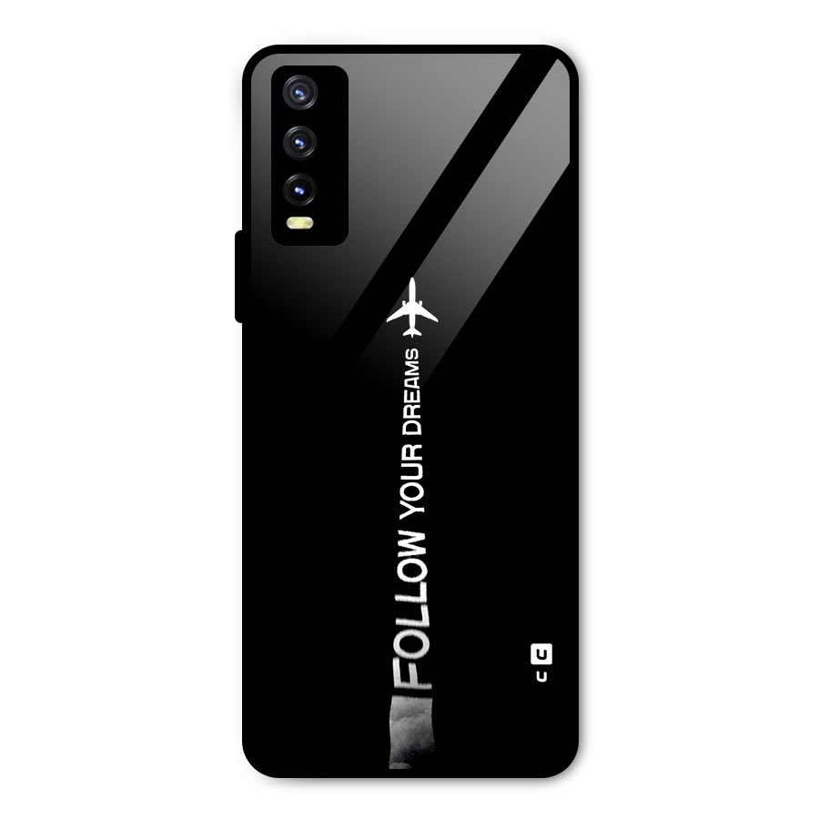 Follow Your Dream Metal Back Case for Vivo Y20