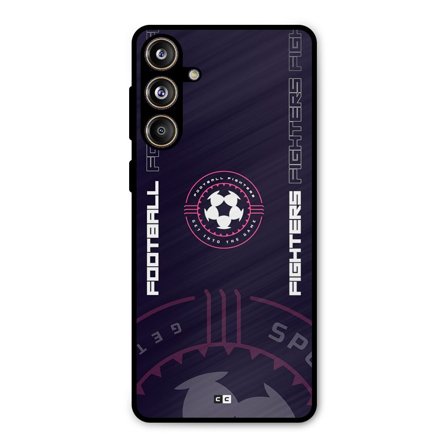 Football Fighters Metal Back Case for Galaxy F55