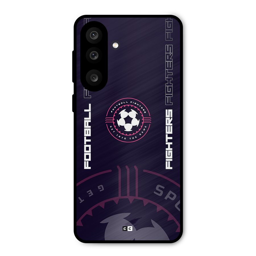 Football Fighters Metal Back Case for Galaxy M56