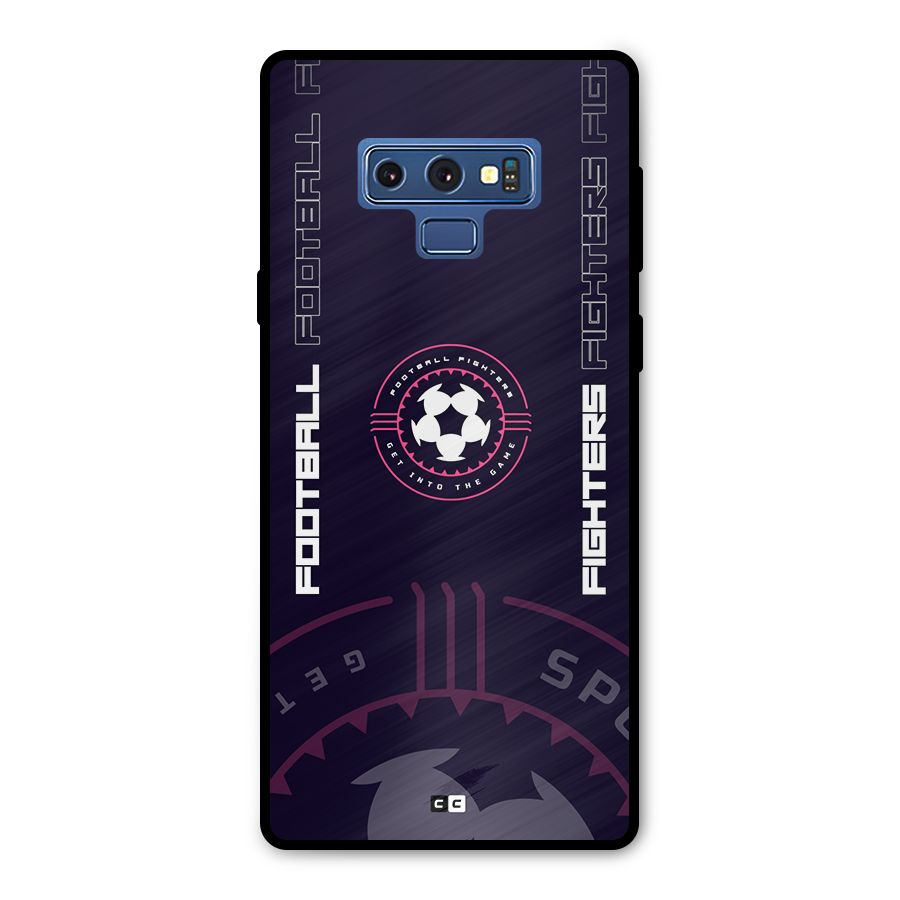 Football Fighters Metal Back Case for Galaxy Note 9