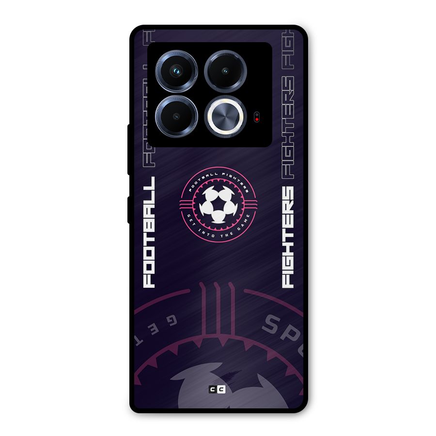 Football Fighters Metal Back Case for Infinix Note 40 5G