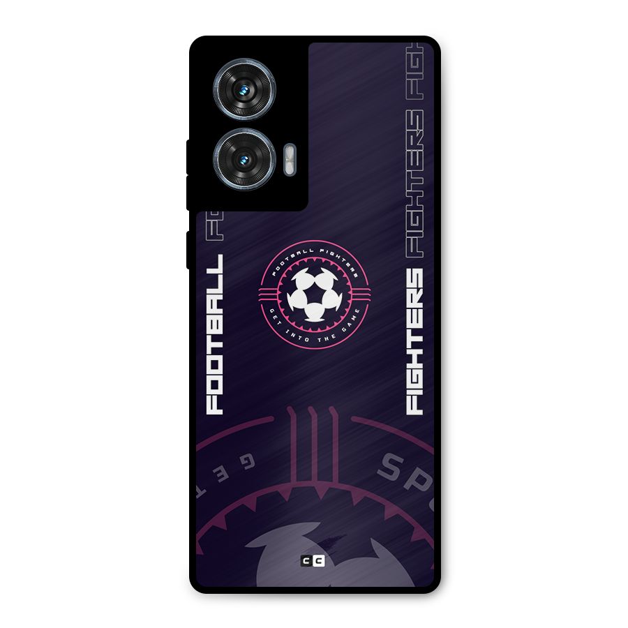 Football Fighters Metal Back Case for Motorola Edge 50 Fusion