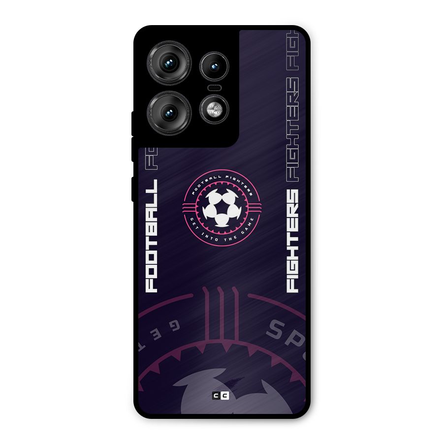 Football Fighters Metal Back Case for Motorola Edge 50 Pro