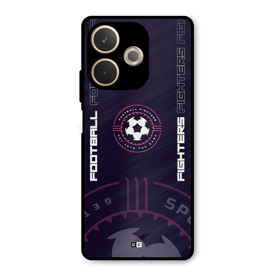 Football Fighters Metal Back Case for Oppo A5 Pro