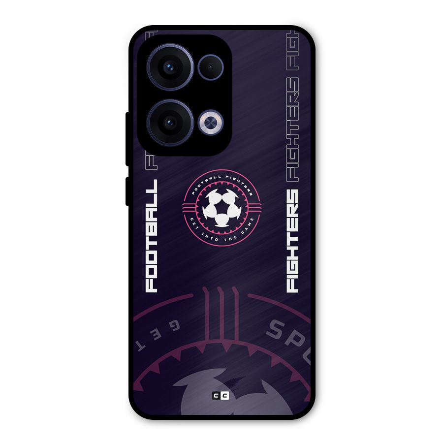 Football Fighters Metal Back Case for Oppo Reno13