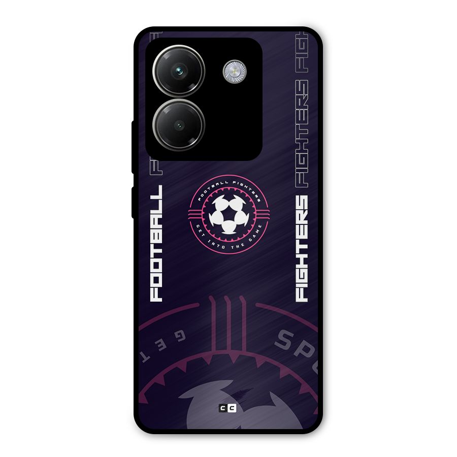 Football Fighters Metal Back Case for Poco M7 Pro 5G