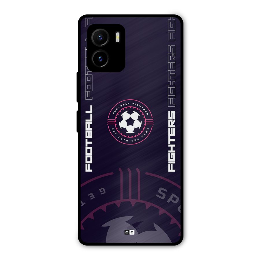 Football Fighters Metal Back Case for Vivo Y15s