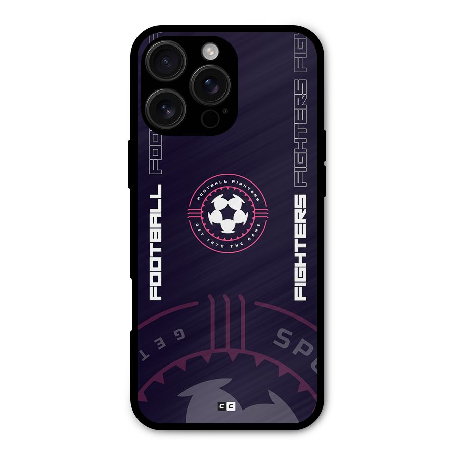 Football Fighters Metal Back Case for iPhone 16 Pro Max