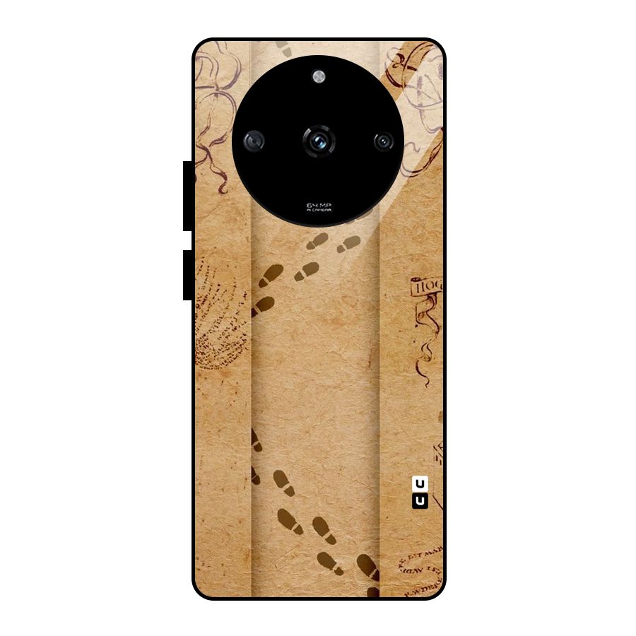 Footsteps Glass Back Case for Realme Narzo 60 5G