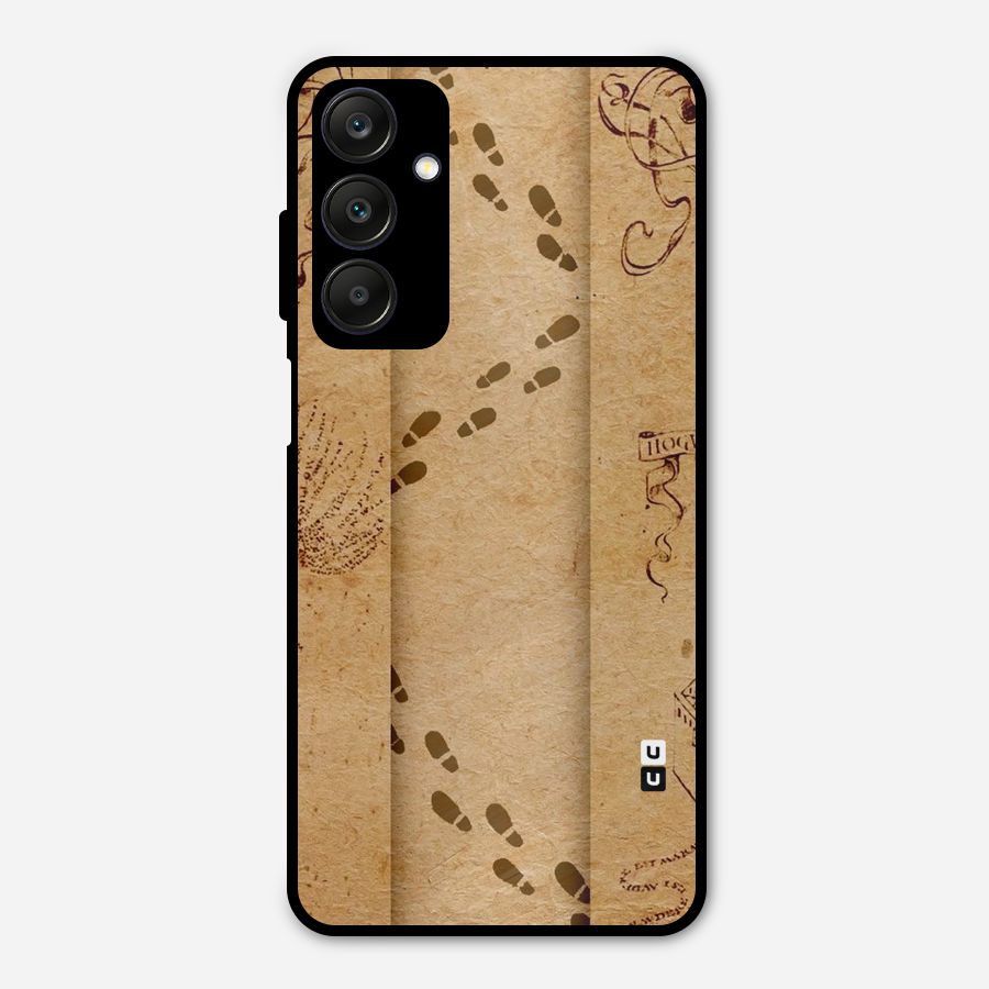 Footsteps Metal Back Case for Galaxy A25 5G
