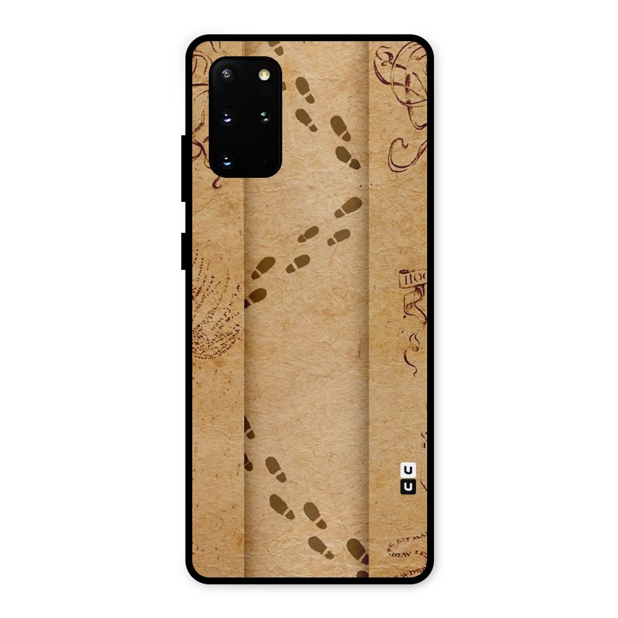 Footsteps Metal Back Case for Galaxy S20 Plus